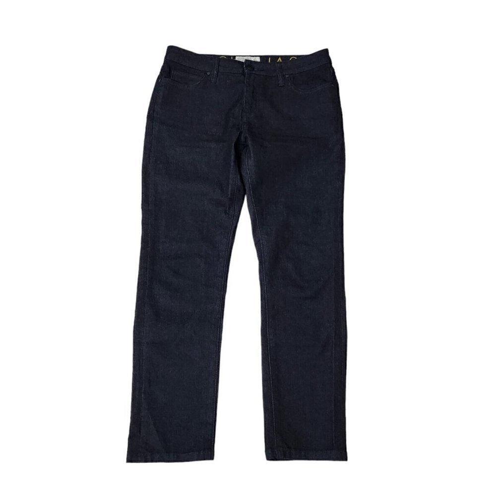 Kate Spade Broome Street Womens Straight Ankle Leg Jeans 28 Dark‎ Wash Stretch